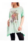 GROßE GRÖßE T-SHIRT STERN GT1037 GRÜN