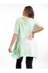 GRANDE TAILLE T-SHIRT ETOILE GT1037 VERT