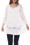 ENSEMBLE 2 PIECES S9154 BLANC