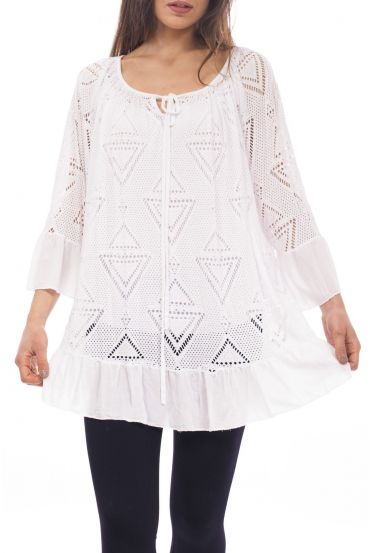 ENSEMBLE 2 PIECES S9154 BLANC