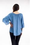 CAMICETTA BRODEE S9144 BLU