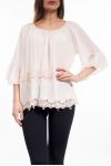 CAMICETTA BRODEE S9144 ROSA