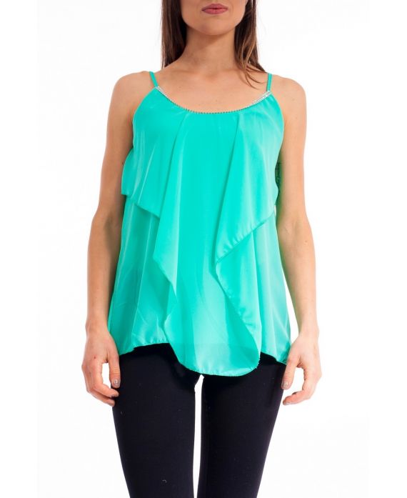TOP STRASS S9159 PASTEL GREEN