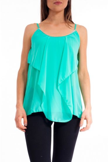 TOP STRASS S9159 VERT PASTEL