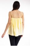 TOP di STRASS S9159 GIALLO