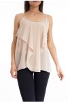 TOP di STRASS S9159 BEIGE