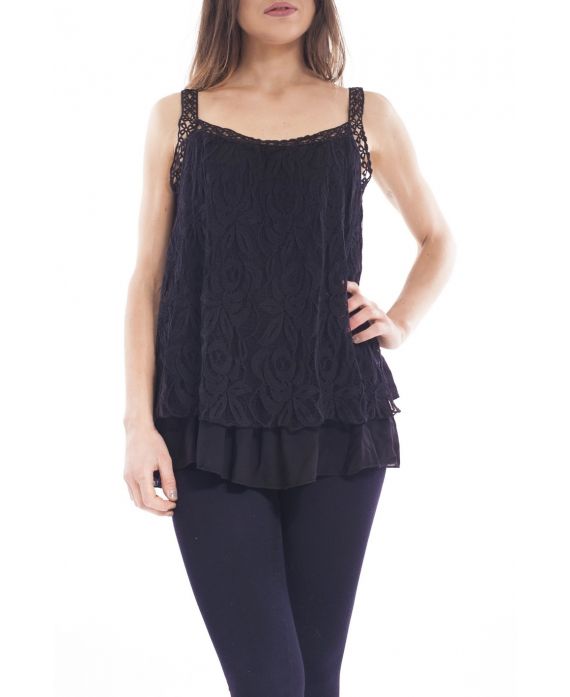 TOP MIX INHOUD S9158 ZWART