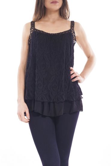 TOP MIX INHOUD S9158 ZWART