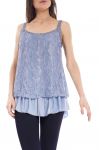 TOP MIX INHOUD S9158 BLAUW