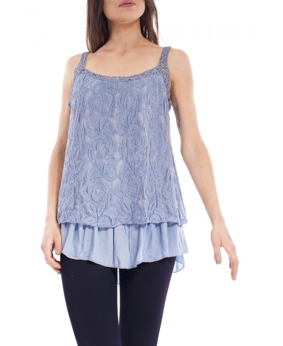 TOP MIX INHOUD S9158 BLAUW