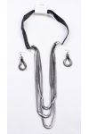 COLLIER + BOUCLES D'OREILLES 160121AR