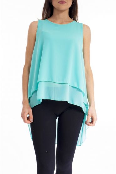 ASYMMETRIC TOP S9166 GREEN