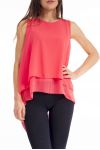 ASYMMETRIC TOP S9166 CORAL