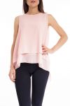 ASYMMETRIC TOP S9166 ROSE