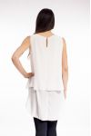 ASYMMETRIC TOP S9166 WHITE