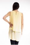 TOP asimmetrico copertura S9166 GIALLO