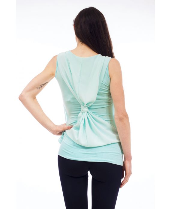 TOP DOS VERKNOTET S9165 PASTELL GRÜN