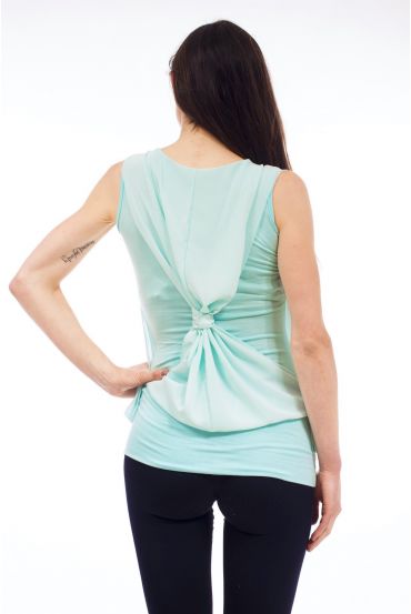 TOP DOS VERKNOTET S9165 PASTELL GRÜN