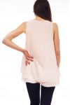 TOP SOVRAPPOSIZIONE S9169 ROSA