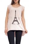 T-SHIRT PARIS S9188 ROSE