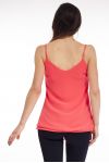 TOP A BRETELLES S9197 CORAIL