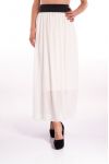 GONNA LUNGA S9189 BIANCO