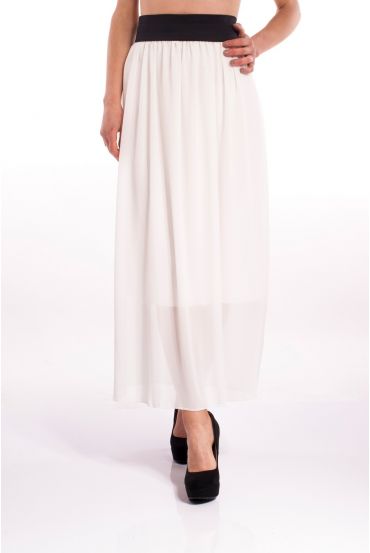 GONNA LUNGA S9189 BIANCO
