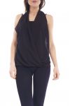 TOP EFFET 2 EN 1 S9195 NOIR