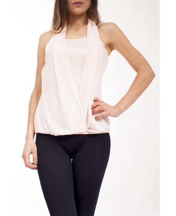 TOP EFFET 2 EN 1 S9195 ROSE