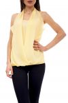 TOP EFFET 2 EN 1 S9195 JAUNE