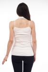 TOP EFFET 2 EN 1 S9195 BLANC