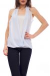 TOP EFFET 2 EN 1 S9195 BLEU AZUR