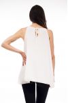 TOP DRAPIERT S9202 WEIß