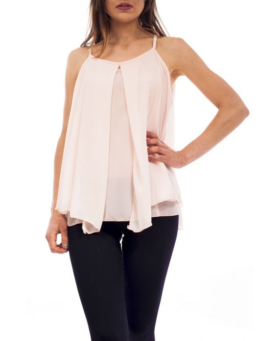 TOP DRAPIERT S9202 ROSA