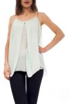 TOP DRAPIERT S9202 PASTELL GRÜN