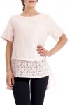 TUNIEK IN LINNEN S9182 ROZE