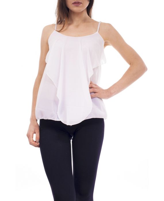 TOP CASCADE S9194 BLANC