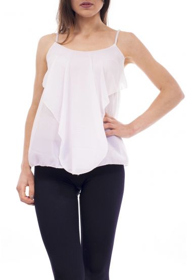 TOP CASCADE S9194 BLANC
