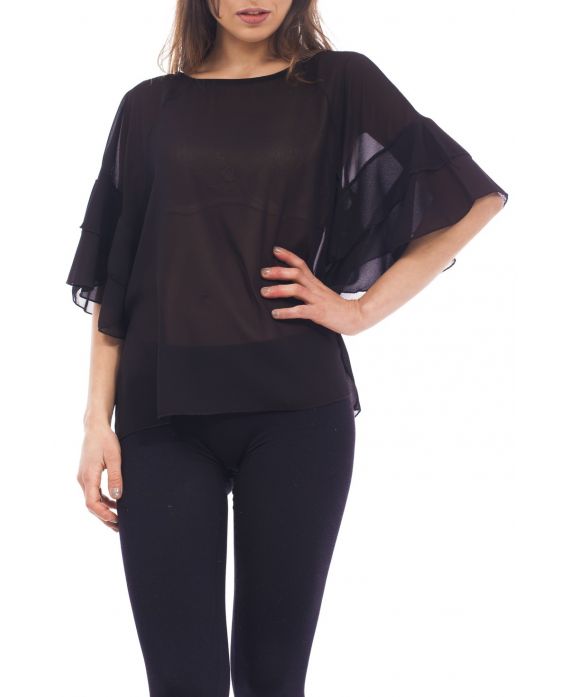 TOP FLAMENCO S9204 NERO