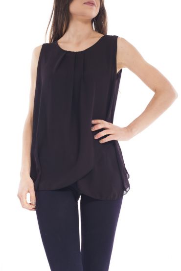 TOP DRAPIERT S9196 SCHWARZ