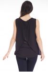 TOP DRAPIERT S9196 SCHWARZ
