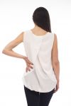 DRAPPED TOP S9196 WHITE