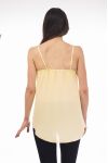 TOP DENTELLE S9200 JAUNE
