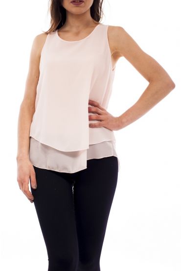 TOP POSTERIORE APERTO S9206 ROSA