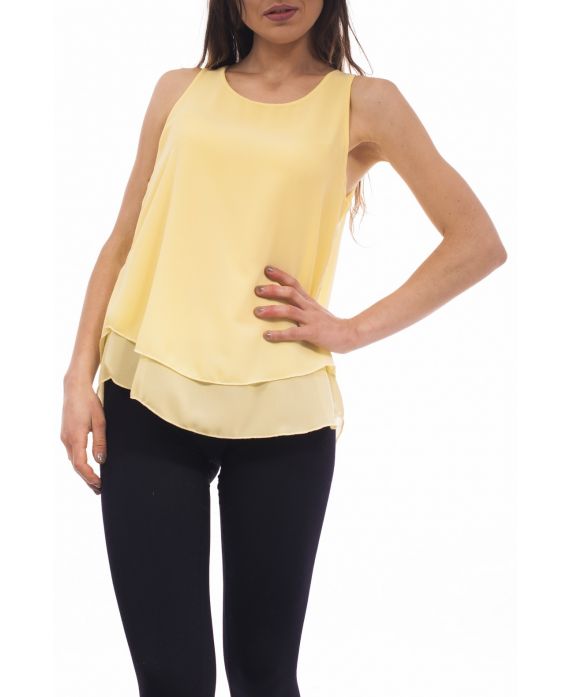 TOP POSTERIORE APERTO S9206 GIALLO
