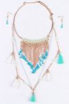 COLLIER + BOUCLES D'OREILLES 160210