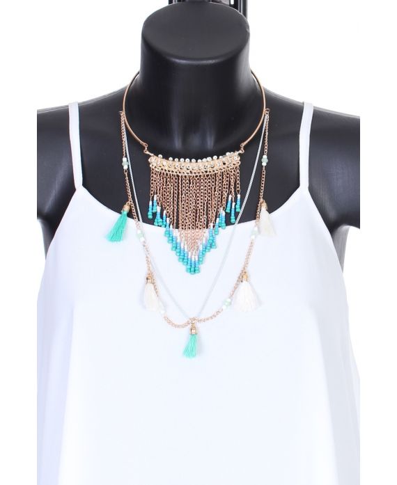 COLLIER + BOUCLES D'OREILLES 160210