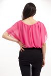 TOP BICOLORE S9207 FUSHIA