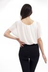 TOP BICOLORE S9207 BLANC