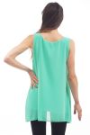 TOP VOILAGE S9226 VERT PASTEL